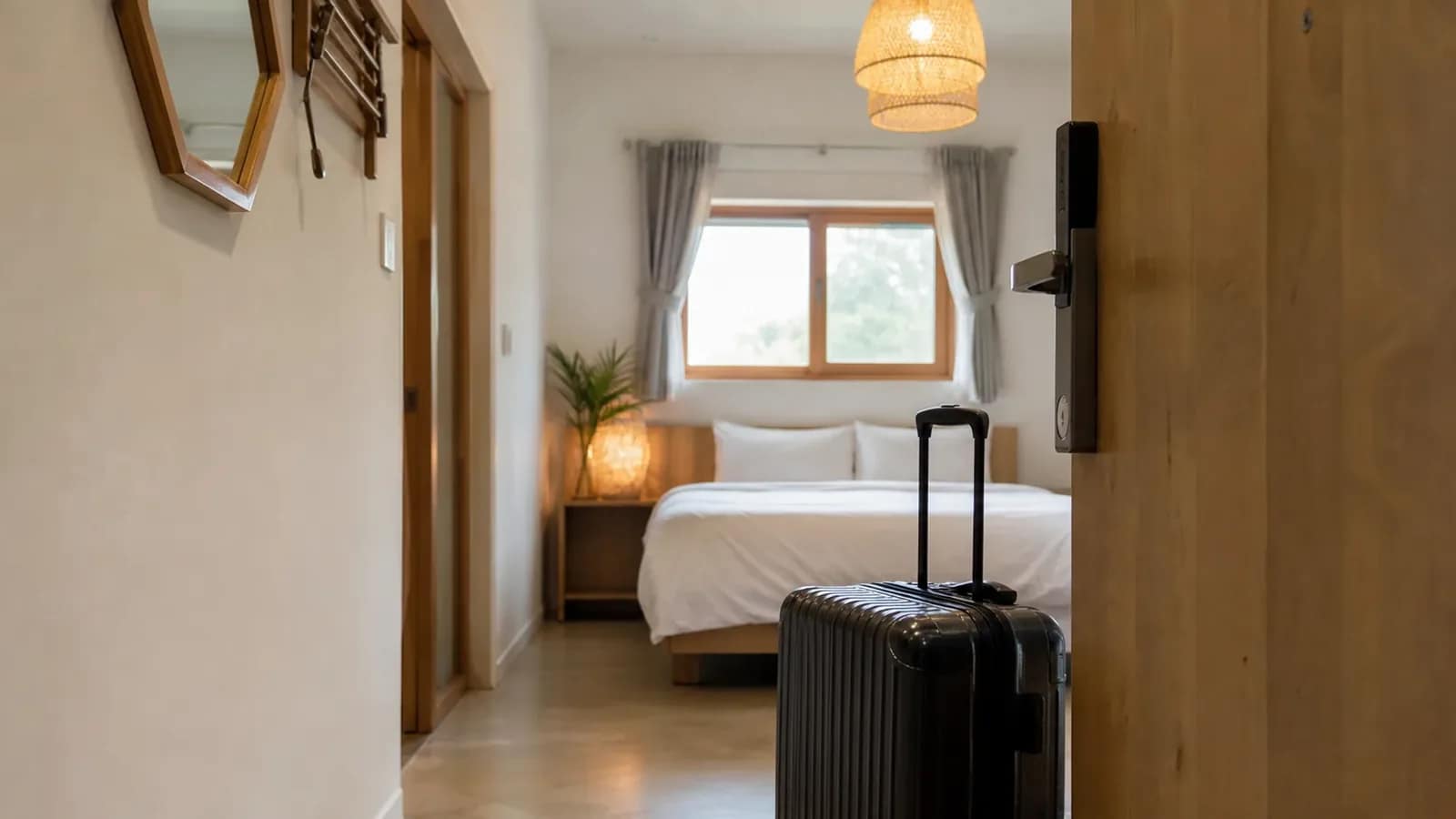 제주 지역 lodging 방문 전 확인사항을 소개하는 사실적인 참고 이미지